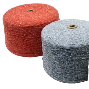 Thick needle yarn, 4.8NM/1 bead spray pile custom yarn, 49% acrylic, 2% wool, 35% nylon, 1% metal