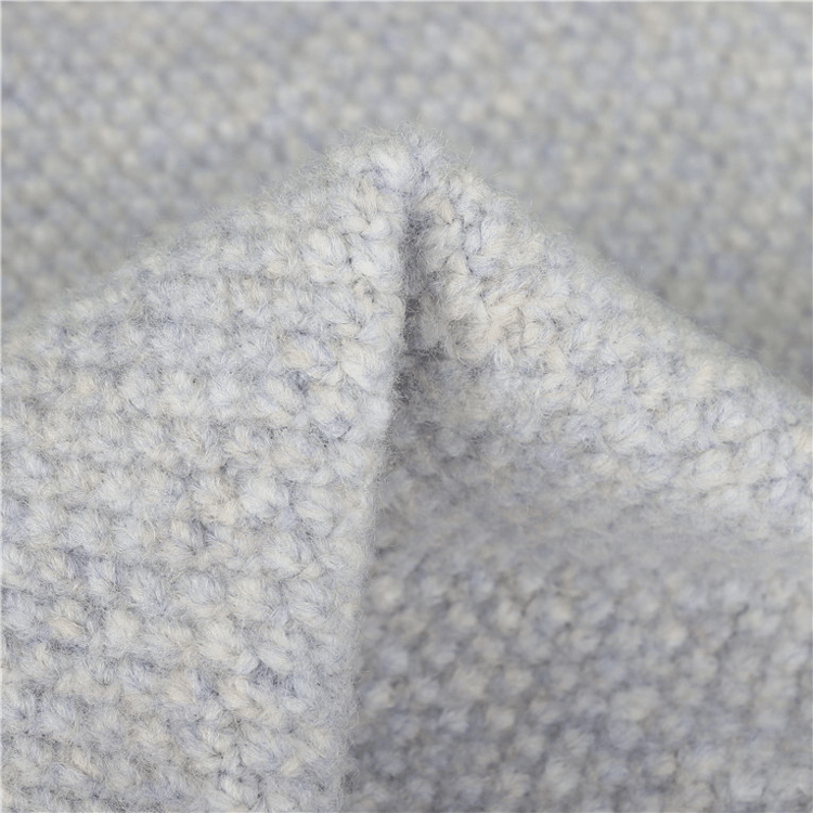 Autumn and winter roving yarn fabric sample diagram, raised gauze sheet