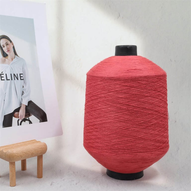 2024 viscose yarn wholesale, new blended yarn, color yarn raw material wholesale