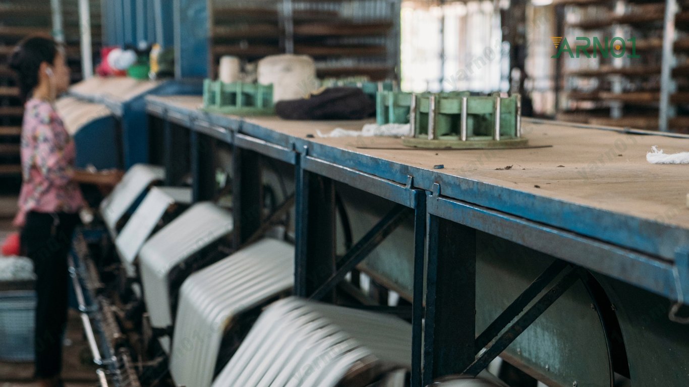 Yarn01 yarn factory, process of producing yarn, spinning factory