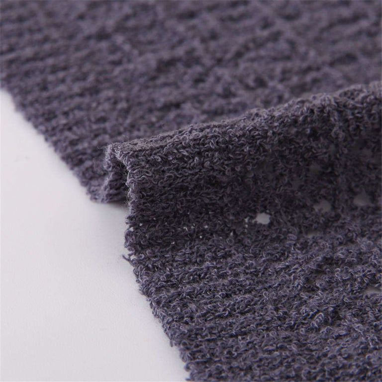 Nylon loop yarn fabric for knitting, 65% acrylic 35% nylon core yarn fabric, acrylic blended yarn fabric, 15 count loop yarn fabric