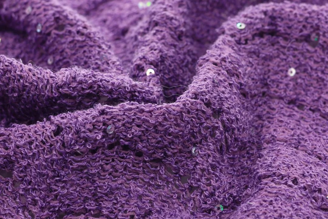 Beaded Loop Yarn,Beaded Yarn,97% Polyester 3% Onion Chip Beaded Yarn