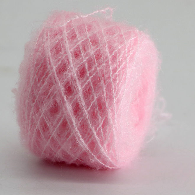 Nylon is 72%, which ensures that this yarn has a good amount of stretch.