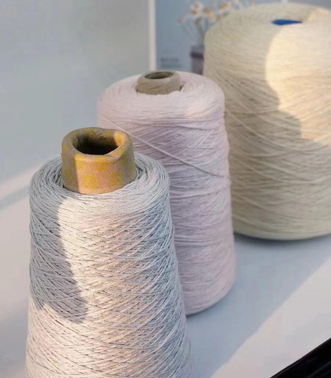 尼龙人造丝1.8NM/1圆锥纱， 针织手工棉尼龙1.8NM/1圆锥纱，针织尼龙1.8NM/1圆锥纱，60%棉40%尼龙1.8NM/1圆锥纱