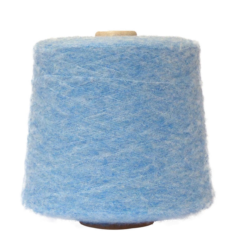 54% Recycled Polyester 15% Lyocell 8% Recycled Nylon 18% Acrylic 5% Wool Blended Yarn, 1/18 Nm Blended Yarn, 1/18 Nm Puffed Yarn, 1/18 Nm Cylinder Yarn