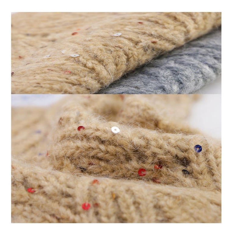 Sequined Alpaca Wool Yarn Sample Free Shipping,49% Acrylic 37% Nylon 4% Alpaca 10% Polyester Wool Sequined Yarn Sample Free Shipping,3NM/1 Sequined Alpaca Wool Yarn Sample Free Shipping