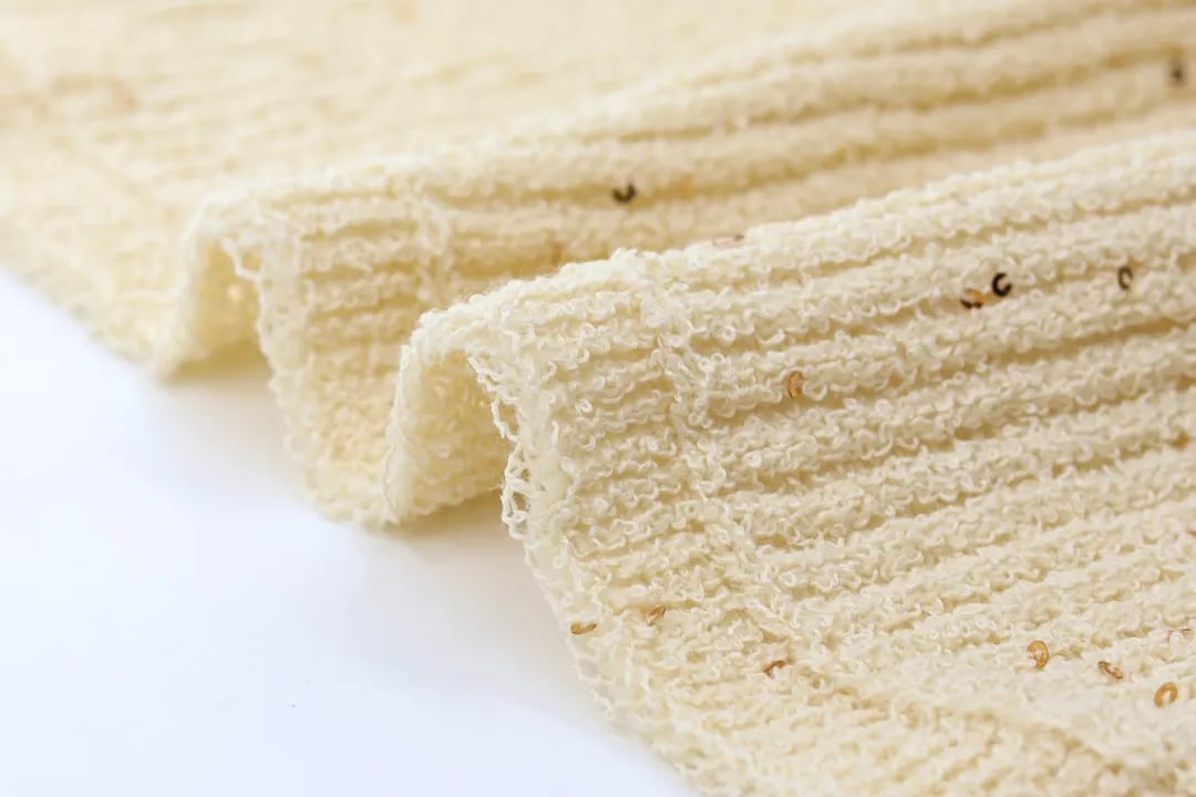 Beaded Loop Yarn Raw Material Supply,Beaded Yarn Raw Material Supply,97% Polyester 3% Onion Chip Beaded Yarn Raw Material Supply