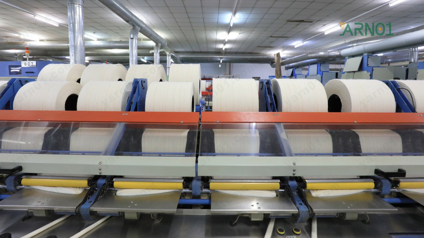 Yarn01 knitting yarn production process,polyester yarn production plant